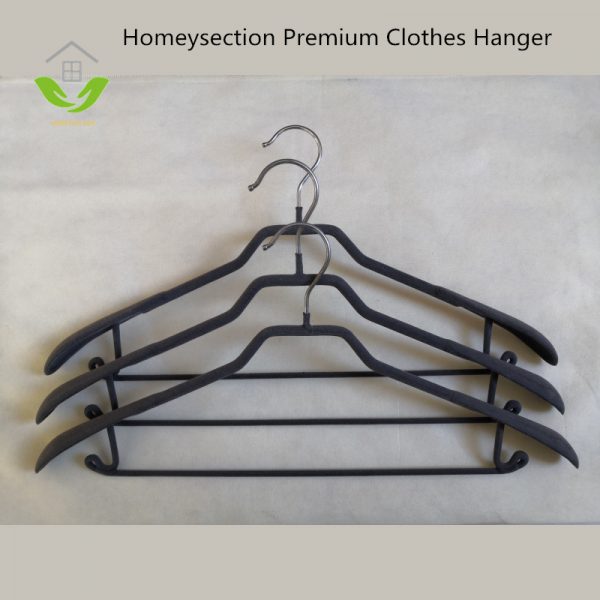 HSMST065 Pvc Coated Metal Skirt Trouser Hangers