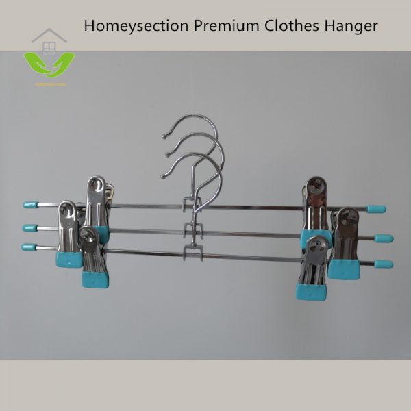 HSMST072 Skirt Hanger with Nonslip Clips