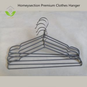 HSMST078 Non Slip Steel PVC Coated Clothes Hanger