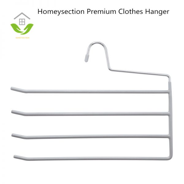 HSMST080 Multi-Functional PVC Coated Metal Pant Hanger