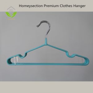 HSMST082 PVC Coated Metal Clothes Hanger