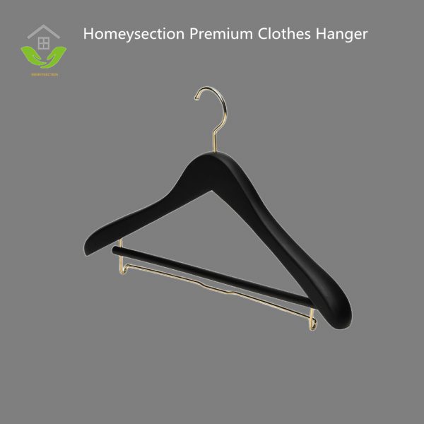 HSWDT283004 Suit Coat Hanger with Wide Shoulder and pant bar