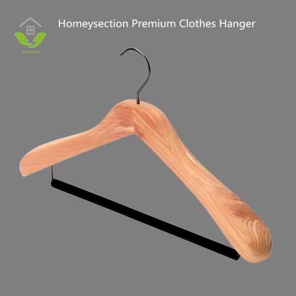 HSWDT283007 customized hanger luxury wood clothes coat hangers
