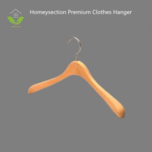 HSWDT283008 Wholesale Custom Logo Cloth Hangers for Clothes Wooden Hangers