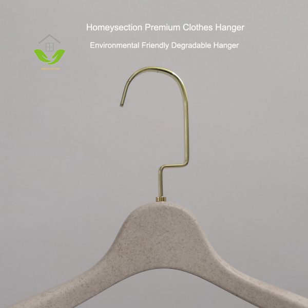 HSBDT1013 Women's Eco-friendly Degradable Plant Fiber Plastic Hangers