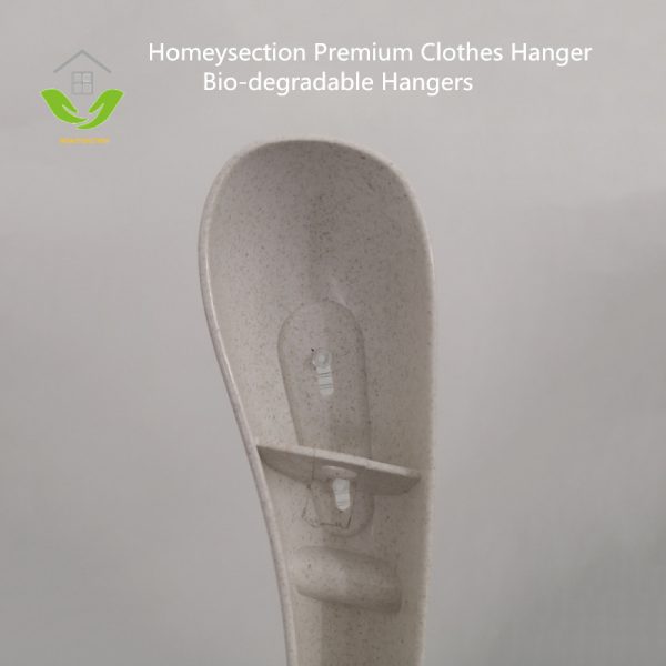 HSBDT9208 Degradable Hangers Antislip, Yellow-grey