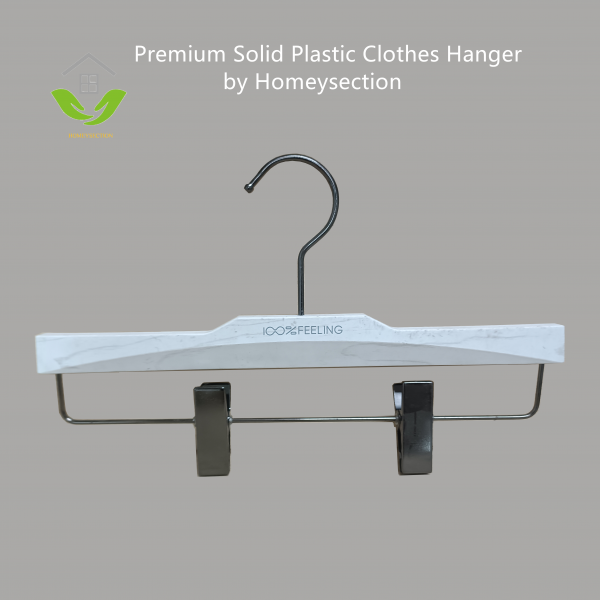 Premium Solid Plastic Pants Hanger